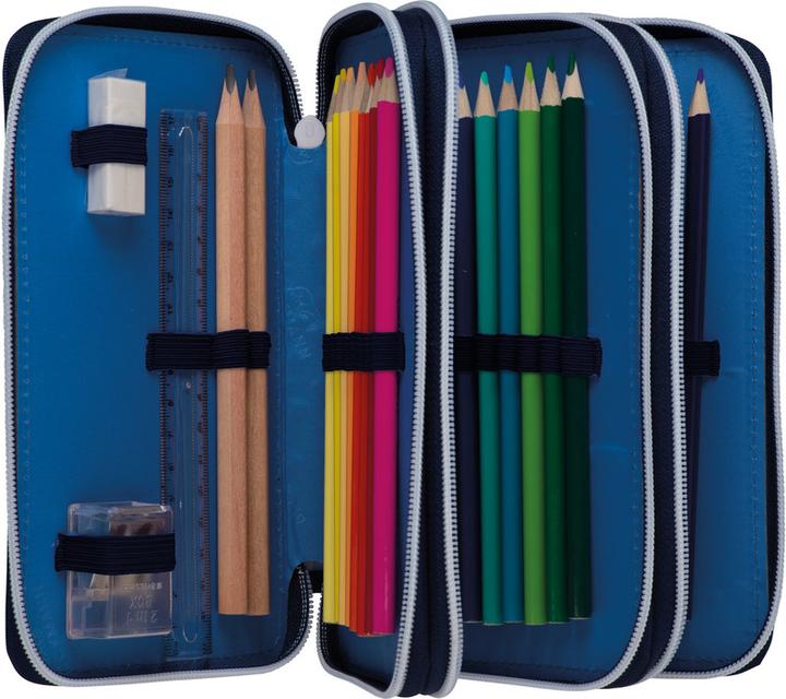 Image du produit Beckmann Trousse d'écolier Triple Ninja Maste