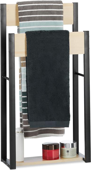 Relaxdays Porte-serviettes vertical