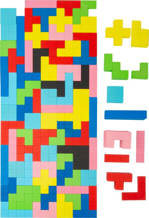 Produktbild small foot Holzpuzzle geometrische Formen (114 Teile)