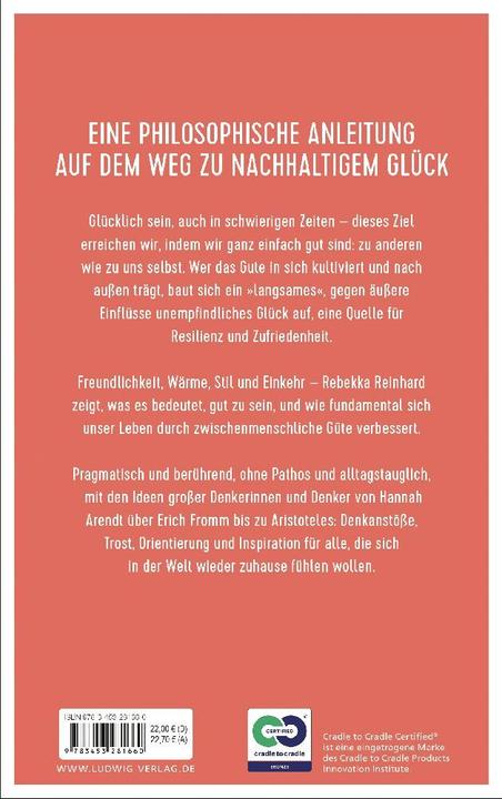 Produktbild Die Kunst, gut zu sein (Deutsch, Rebekka Reinhard, 2023)