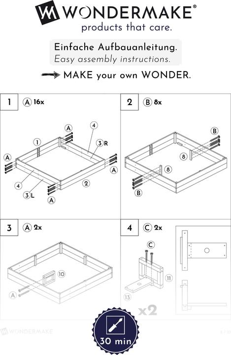 Image du produit Wondermake Arena2 avec bacs de jeu et couverture