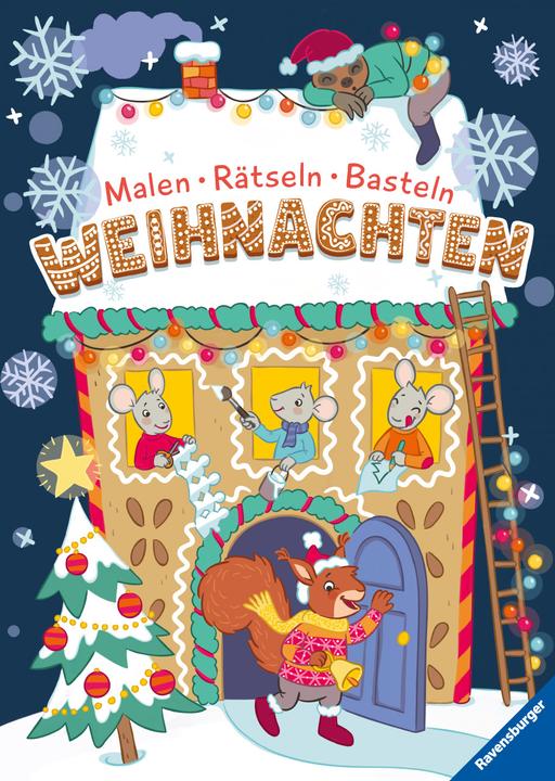 Productafbeelding Ravensburger Schilderen - Raadsels - Handwerken: Kerstmis