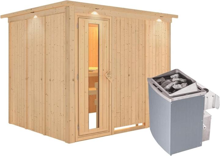 Produktbild Karibu Gobin mit Dachkranz (9 KW interne Steuerung)