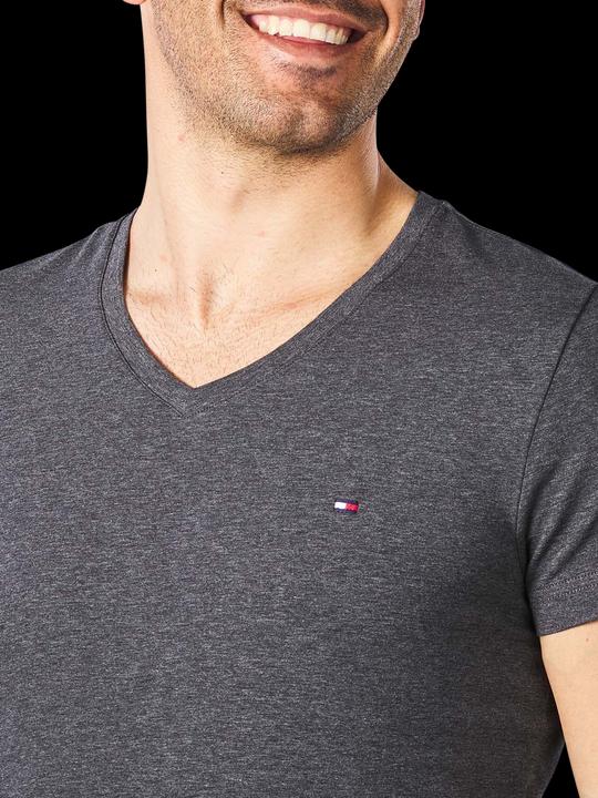 Produktbild Tommy Hilfiger Stretch Slim T-Shirt black heather (XL, XXL)