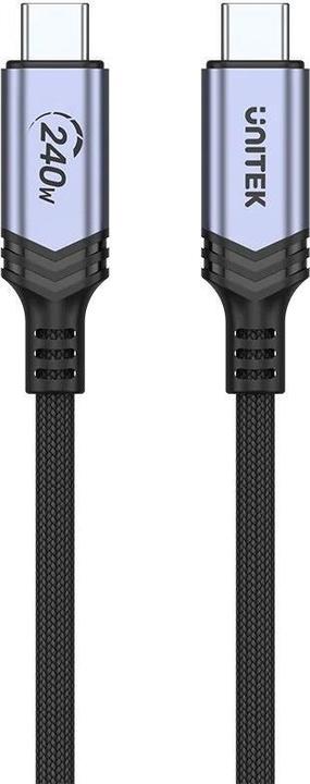 Immagine prodotto Unitek Cavo USB USB-C - USB-B 2 m Czarny (C14110GY-2M) (2 m, USB 3.1)