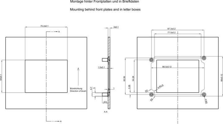 Produktbild Busch-Jaeger Fingerprintmodul 83170-664-101 (Fingerabdruck)