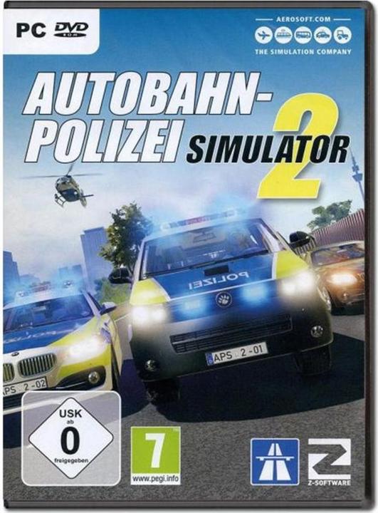 Produktbild Aerosoft Autobahn-Polizei Simulator 2 (PC, DE)