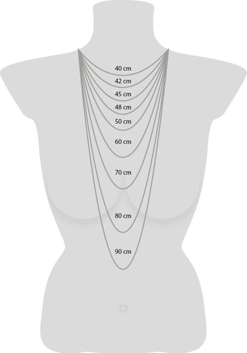 Image du produit Engelsrufer Collier Ailes de coeur or rose (Argent 925, 44 cm)