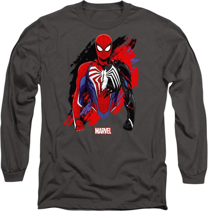 Actual product image Spiderman Unisex Adult Symbiote T-Shirt (S)