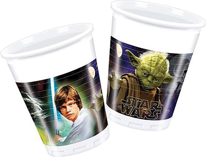 Produktbild Star Wars WegwerfTasse Heroes And Villains Kunststoff 8erPack (8 x)