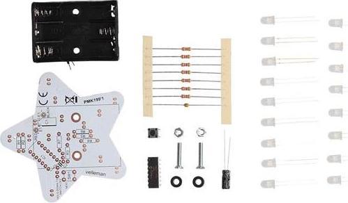 Immagine prodotto Whadda Kit stella bianca a LED