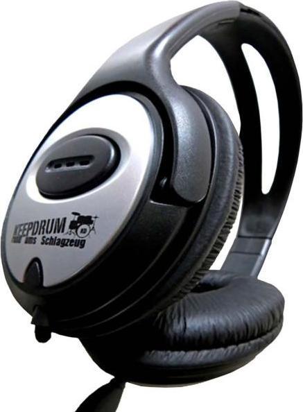 Actual product image PreSonus HP4 headphone amplifier with headphones