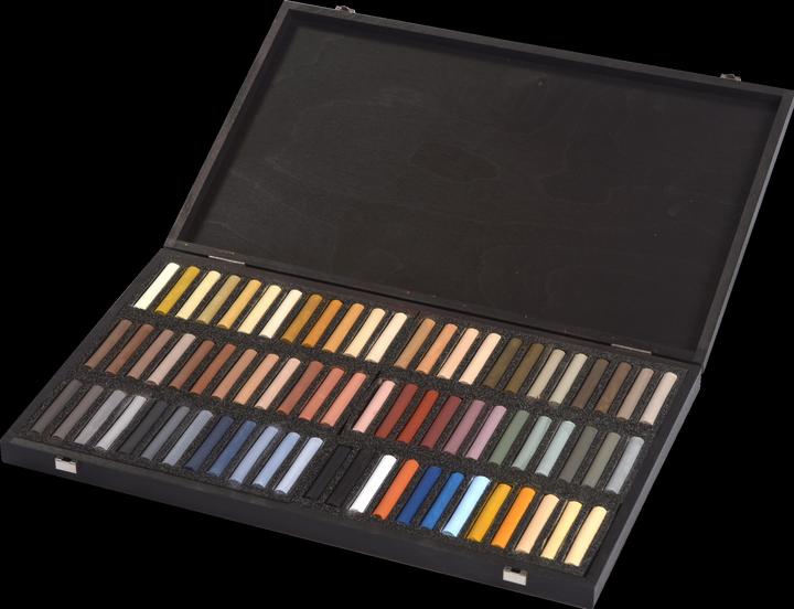 Image du produit BlockX Coffret bois 72 Pastels - Paysage - Jaune azométhine (72 x)