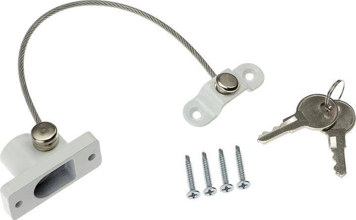 Actual product image Ikonka Window security tilt lock with key