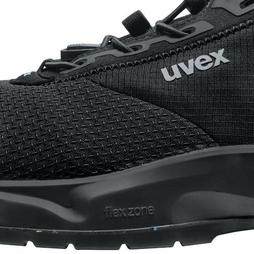Actual product image Uvex Safety uvex 1 x-craft low shoes S1 PL 68002 black width 11 size 48 (S1P, 48)