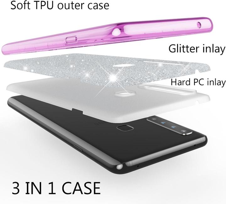 Image du produit Nalia Étui à paillettes (Samsung Galaxy A9)
