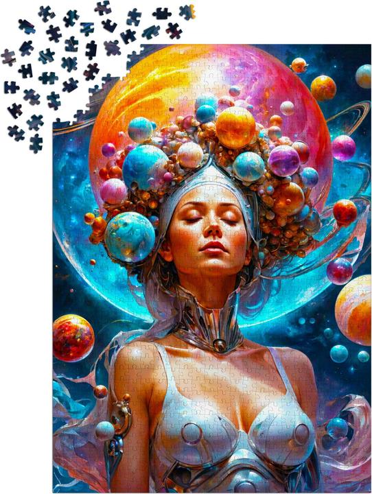 Image du produit Enjoy Puzzle Casse-tête 1000 pièces - Déesse cosmique (1000 pièces)