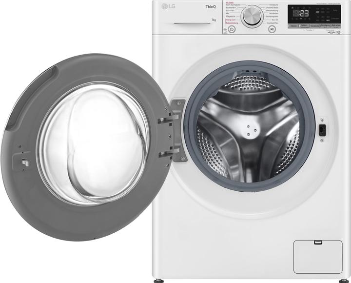 Produktbild LG F2V4SLIM7 Waschmaschine Freistehend Frontlader (7 kg)