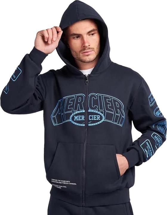 Mercier Compton Kapuzenpullover Durchgehender Reissverschluss