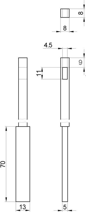 Actual product image MSL Rods for inlet lever edge ledgers 1808 (1 pcs.)