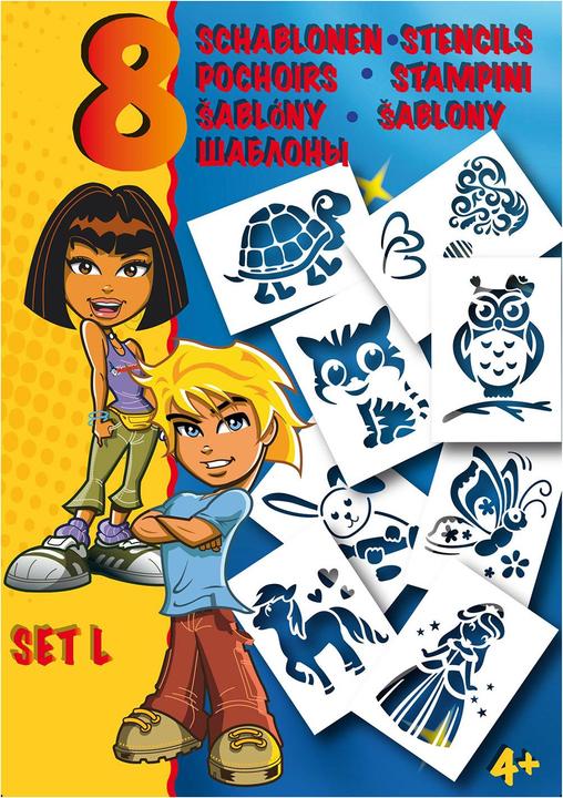 Malinos BloPens Schablonen Set L Sweeties / Girls