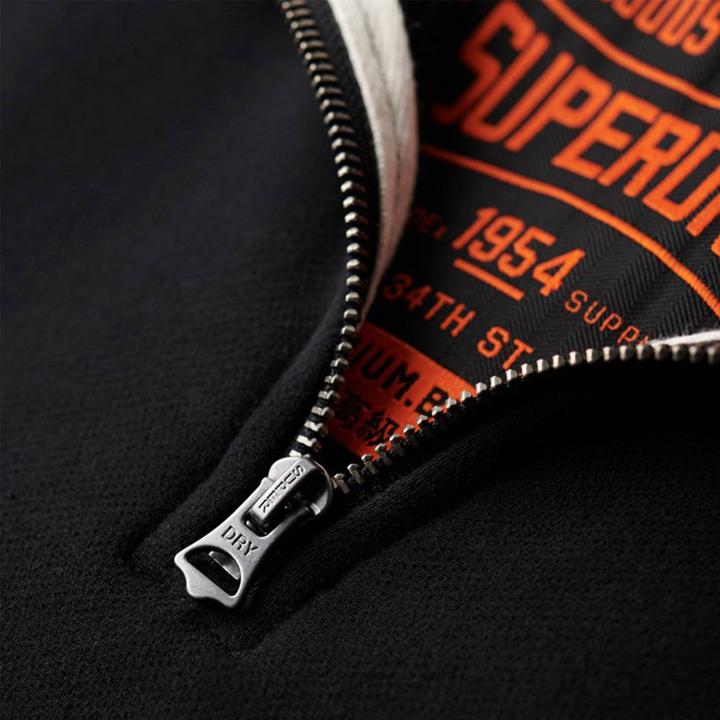 Actual product image Superdry Sweatshirt Casual Comfortable fit Essential Logo Henley (XL)