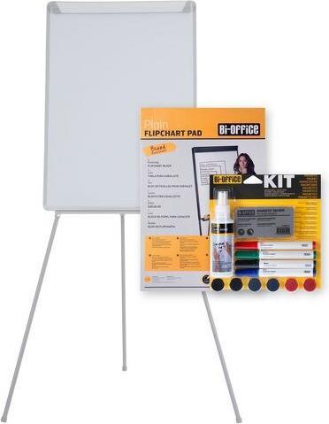Produktbild Bi-Office Flipchart Präsentationsset Starter Kit 700 mm x 1000 mm (70 x 100 cm)