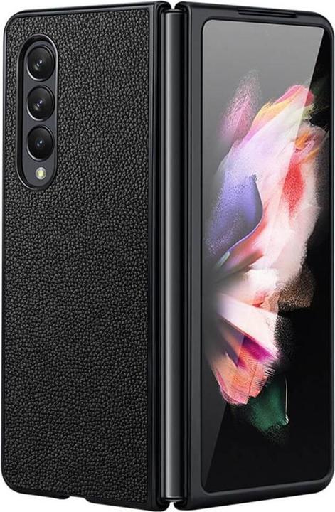 Actual product image Cover-Discount Galaxy Z Fold4 5G - Stand Flip Case Cover blue (Samsung Galaxy Z Fold4)