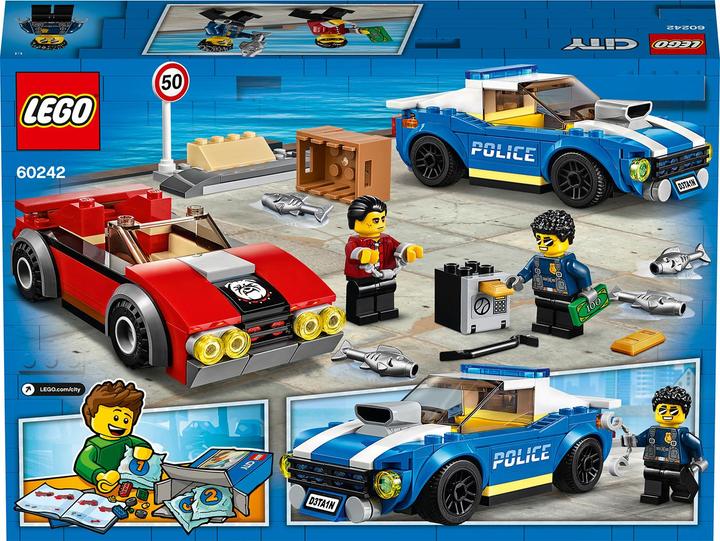 Image du produit LEGO Arrestation sur l'autoroute (60242, LEGO City)