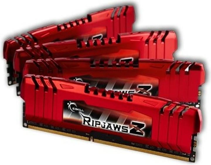 Actual product image G.Skill DDR3-1600 CL10 RipjawsZ memory module GB (4 x 8GB, 1600 MHz, DDR3-RAM, DIMM)