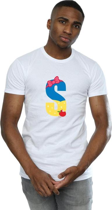 Immagine prodotto Disney Alphabet S Is For Snow White Maglietta Uomo (L)