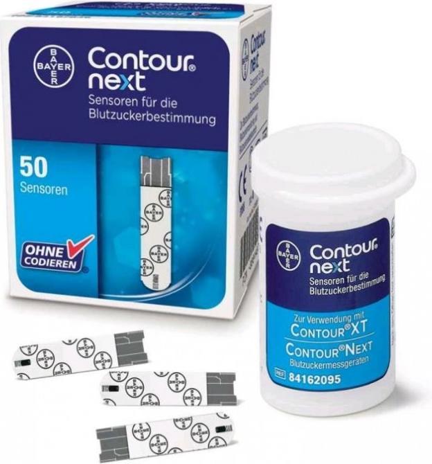 Produktbild Contour Sensoren (Teststreifen)