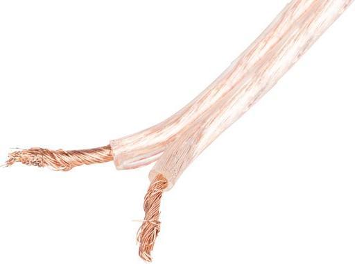 Image du produit Lanberg SC-2X15-10CC-1000-TR câble audio Transparent (100 m, 1.50 mm²² mm)