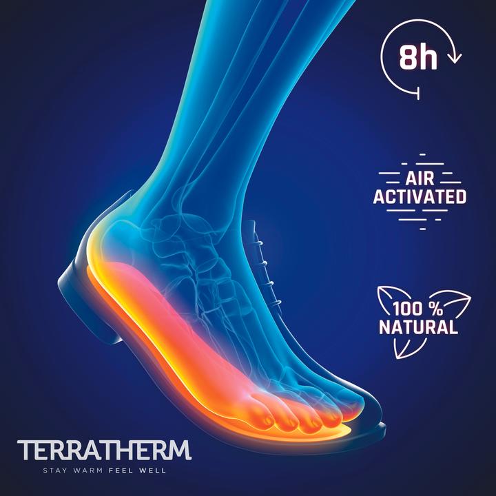 Produktbild TerraTherm 30 Paar Wärmesohlen Grösse M (39-41)