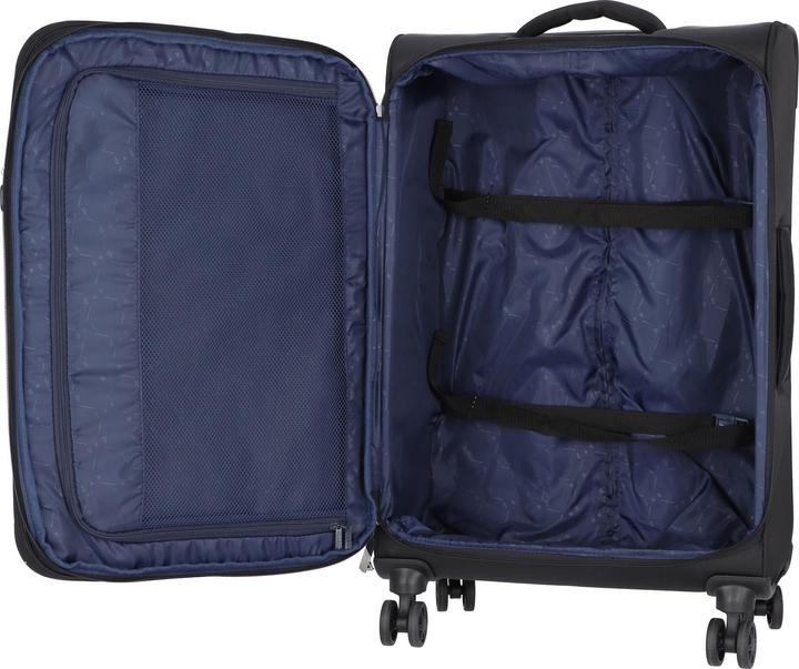 Actual product image D&N Travel Line 9104 4-wheel trolley M 68 cm (68 l, L (90 - 115l))