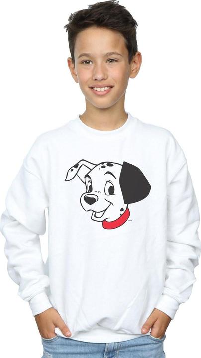 Actual product image Disney Boys 101 Dalmatians Dalmatian Head Sweatshirt (152, 158)