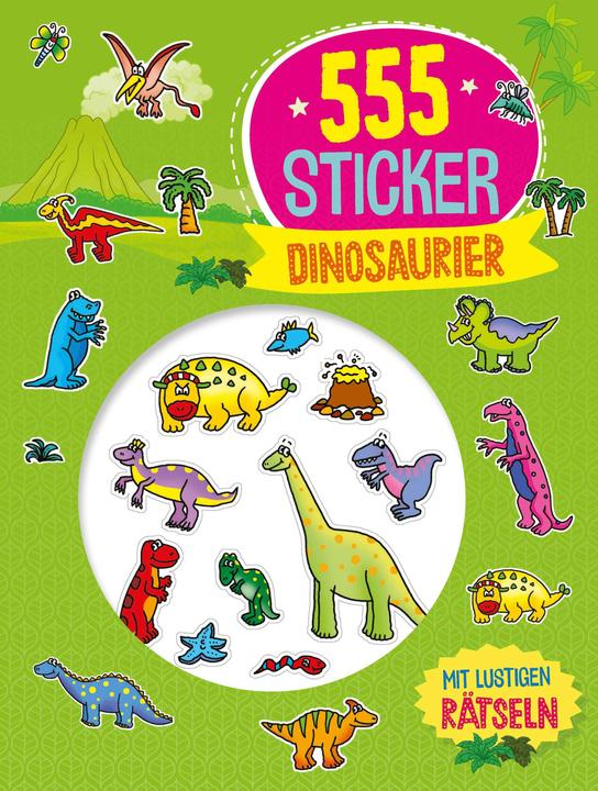 Actual product image 555 Dinosaur stickers