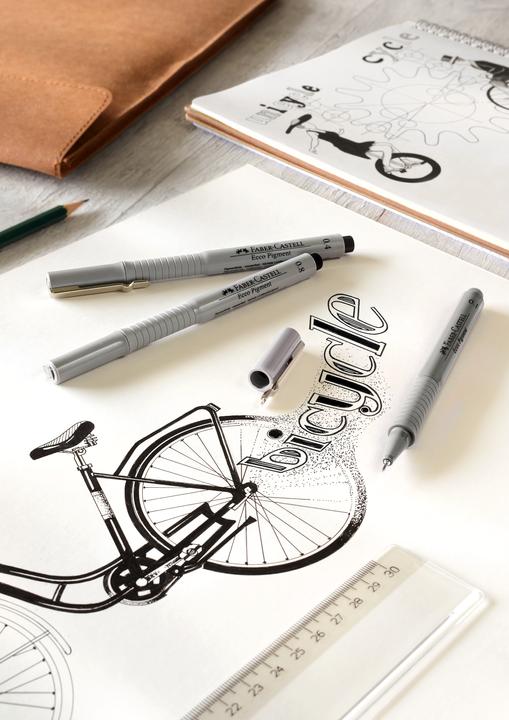 Immagine prodotto Faber-Castell Penna a inchiostro (Nero, 8 x)
