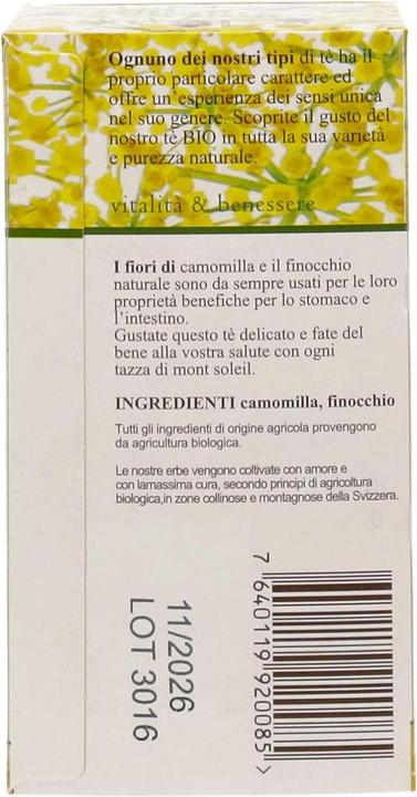 Immagine prodotto Swisstea Camomilla mont Soleil (63 g)