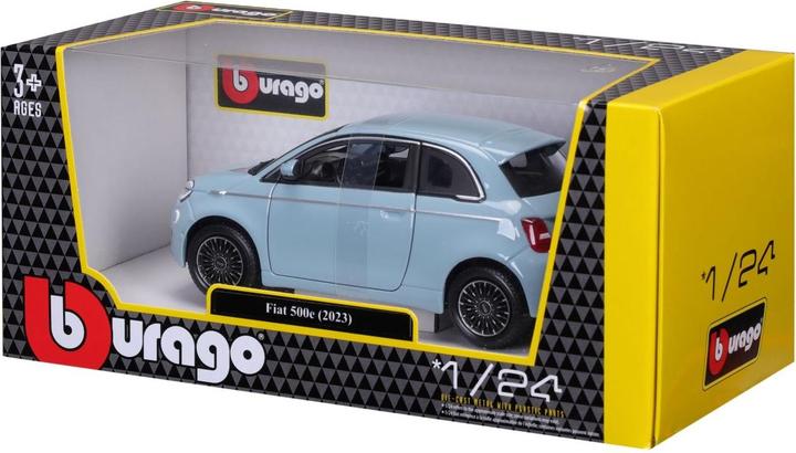 Image du produit Bburago Fiat 500e 1/24 bleu