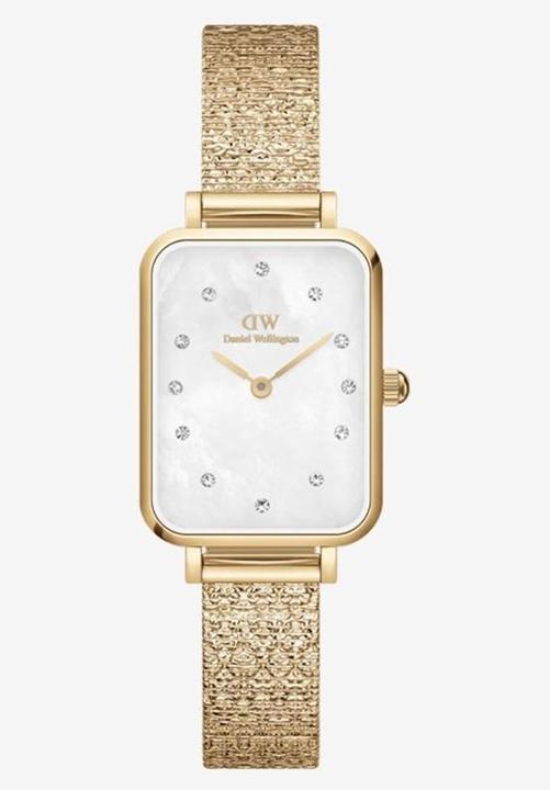 Produktbild Daniel Wellington Quadro Lumine Pressed Piano Gold White (Analoguhr, 20 mm)
