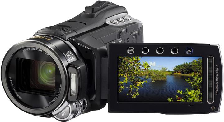 JVC GZ-HM400 Full-HD Dual Flash Camcorder, 10x Zoom, Schwarz (10 x)