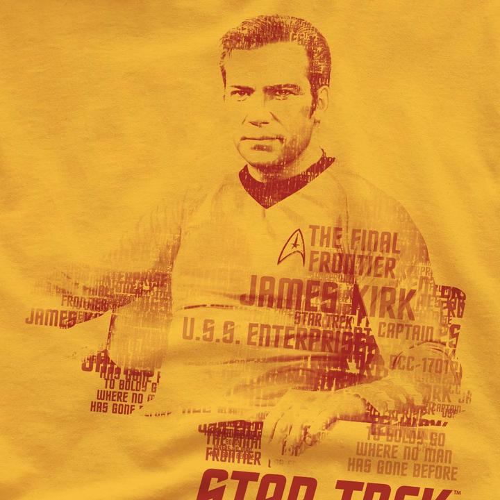 Immagine prodotto Words Maglietta Capitano Kirk Uomo (3XL)