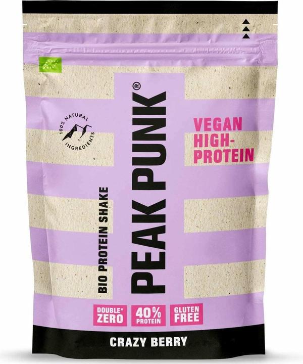 Peak Punk Bio Protein Shake (Berry, 1 Stk., 250 g)