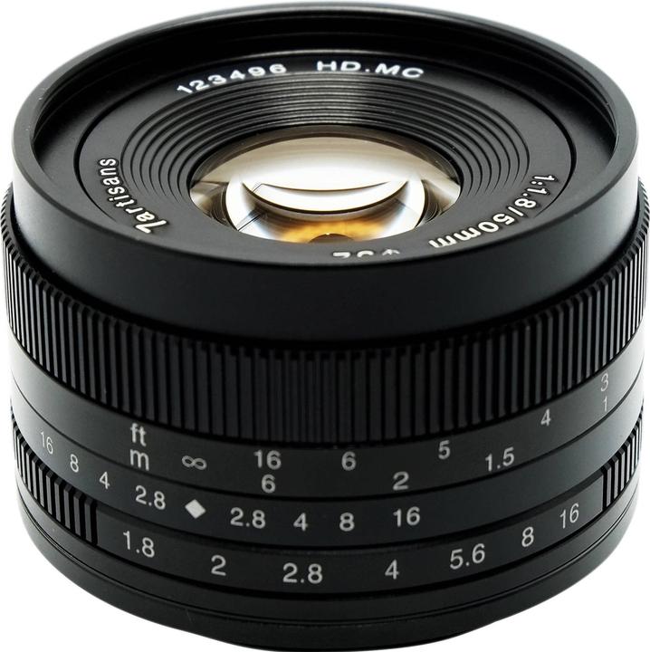 Produktbild 7artisans 50mm F1.8 MFT (Micro Four Thirds, Micro Four Thirds)
