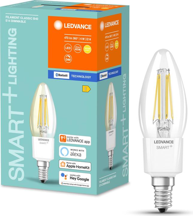 Produktbild Ledvance Smart Candle 40 (E14, 4 W, 470 lm, 1 x, E)