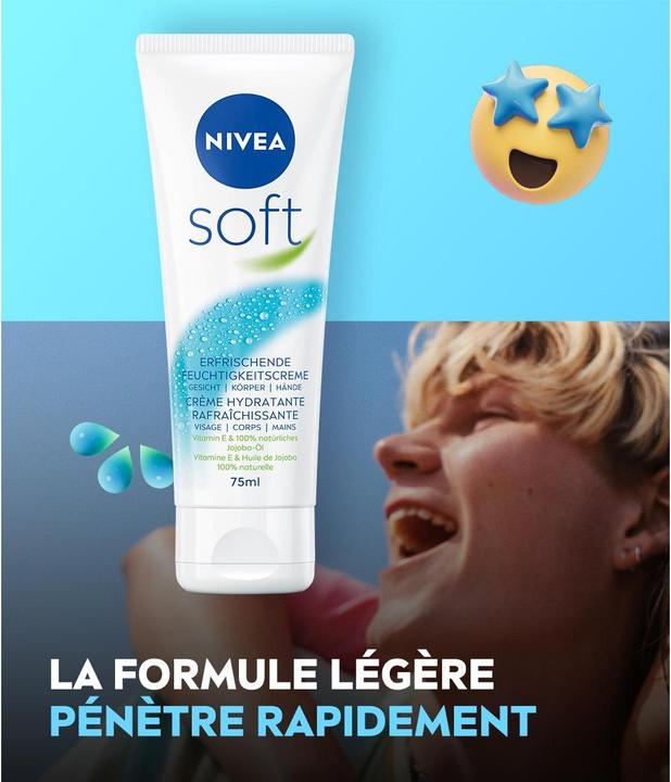 Immagine prodotto NIVEA Soft Tube (Crema corpo, 75 ml)
