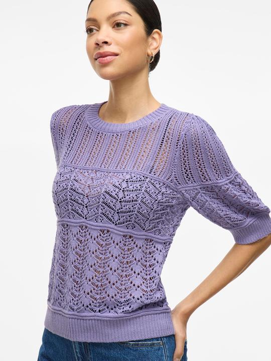 Produktbild Vila VINYA Kurzarm Stricktop (M)