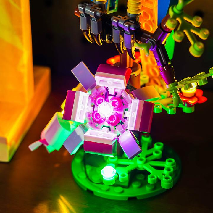 Produktbild BrickBling LED Licht Set für LEGO Exotischer Papagei (31136)