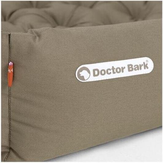 Actual product image Doctor Bark Bed with inlay cushion golden brown (Dog)